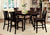 Furniture Of America Brent Dark Cherry Transitional 7-Piece Counter Height Dining Table Set Model CM3984W-PT-7PC