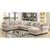 Furniture Of America Skyler Beige Transitional Sectional Model CM6156-SECTIONAL