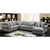Furniture Of America Skyler Gray Transitional Sectional, Gray Model CM6156GY-SECT