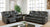 Furniture Of America Ffion Gray Transitional Power Sofa + Power Loveseat Model CM6219GY-2PC