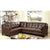 Furniture Of America Peever Brown Contemporary Sectional, Brown Model CM6268BR-SET