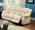 Furniture Of America Barbado Ivory Transitional Sofa With 2 Recliners Model CM6827SF