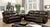Furniture Of America Listowel Brown Transitional Sofa + Love Sea Table + Chair Model CM6992-3PC
