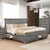Furniture Of America Brandt Gray Transitional Queen Bed Model CM7302GY-Q-BED