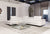 Coronelli Collezioni Viola Italian Contemporary White Leather Left Facing Sectional Sofa