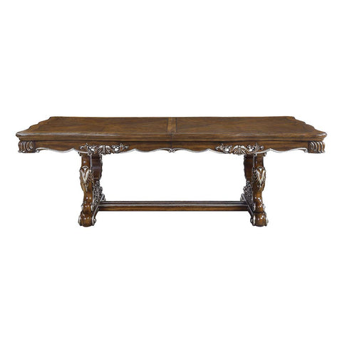 ACME Latisha Antique Oak Finish Dining Table Model DN01357
