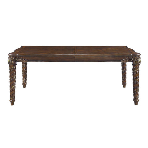 ACME Devayne Dark Walnut Finish Dining Table Model DN01361