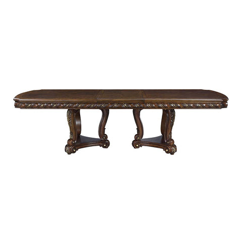 ACME Devayne Dark Walnut Finish Dining Table Model DN01362