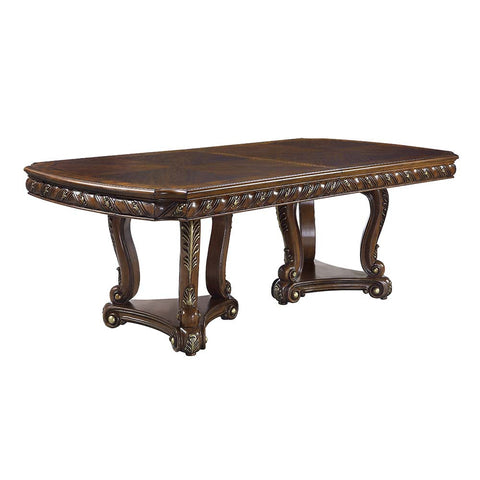 ACME Devayne Dark Walnut Finish Dining Table Model DN01362