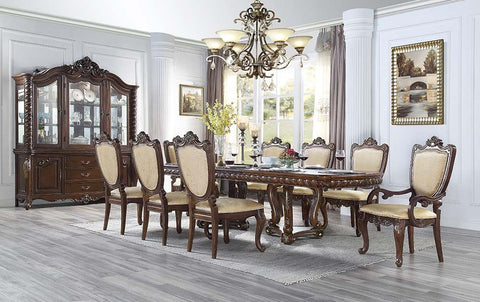 ACME Devayne Dark Walnut Finish Dining Table Model DN01362