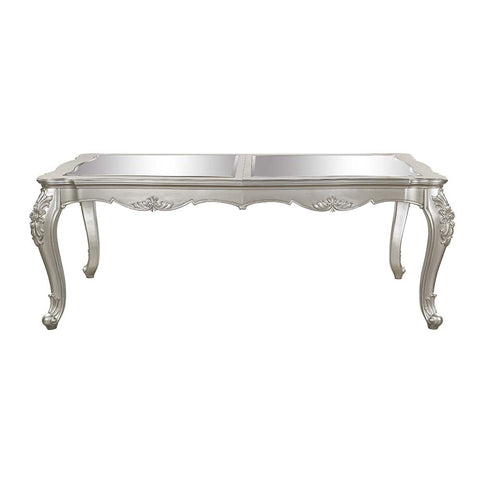 ACME Bently Champagne Finish Dining Table Model DN01367