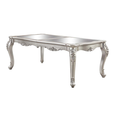 ACME Bently Champagne Finish Dining Table Model DN01367