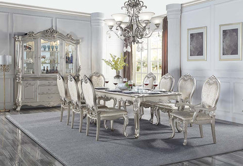 ACME Bently Champagne Finish Dining Table Model DN01367