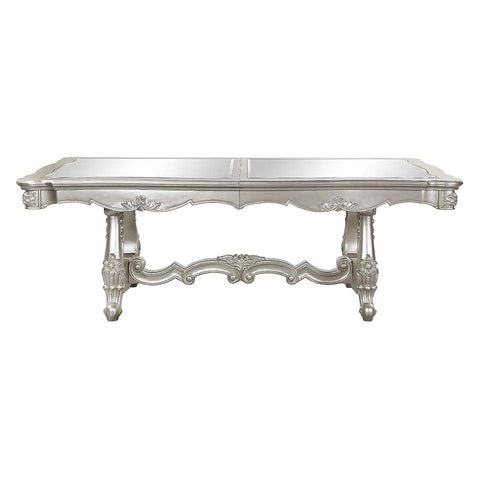 ACME Bently Champagne Finish Dining Table Model DN01368