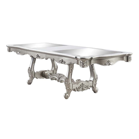 ACME Bently Champagne Finish Dining Table Model DN01368