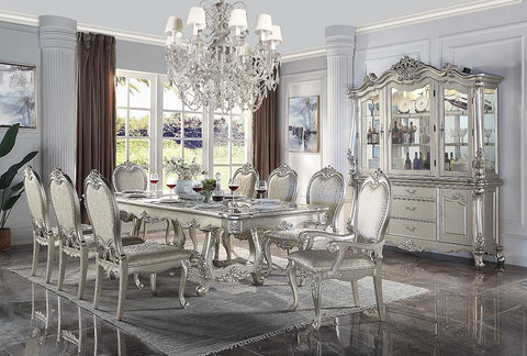 ACME Bently Champagne Finish Dining Table Model DN01368