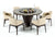 Modrest Margot Modern Cream Eco Leather Dining Chair