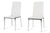 Libby Modern White Leatherette Dining Chair (Set of 2)