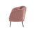 Divani Casa Koeing Modern Coral Fabric Sofa