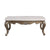 ACME Elozzol Marble & Antique Bronze Finish Accent Table Model LV00302