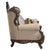 ACME Ragnar Light Brown Linen & Cherry Finish Chair Model LV01124