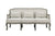 ACME Tania Cream Linen & Brown Finish Sofa Model LV01130