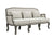 ACME Tania Cream Linen & Brown Finish Sofa Model LV01130