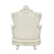 ACME Adara White PU & Antique White Finish Chair Model LV01226