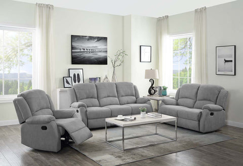 ACME Zorina Gray Fabric Loveseat Model LV01285