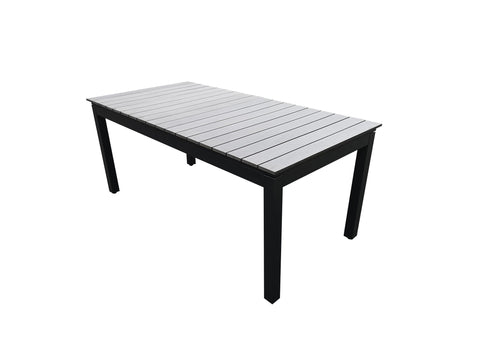 Divani Casa Marina Grey Outdoor Dining Table Set