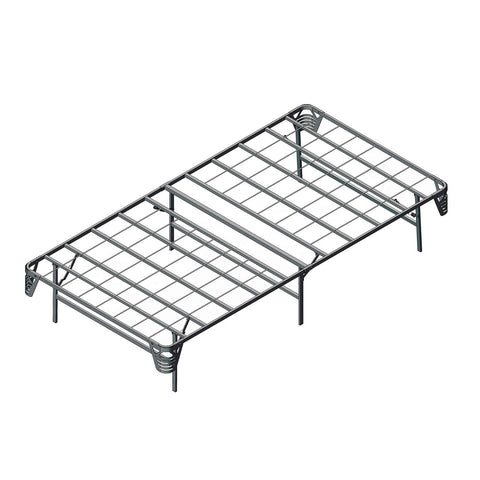 Furniture Of America Framos Silver Frame Base Foundation - Twin Model MT-FND-T