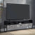 ACME Raziela Concrete Gray & Black Finish TV Stand Model LV01142
