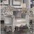 ACME Vendom Champagne PU & Antique Pearl Finsih Chair Model LV01326