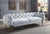 ACME Ragle Vintage White Top Grain Leather Sofa Model LV01021