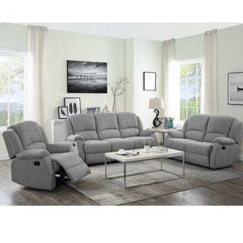 ACME Zorina Gray Fabric Loveseat Model LV01285
