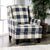 Furniture Of America Nash Ivory Transitional Chair, Checkered Model SM8101-CH-SQ