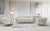 Divani Casa Stella Transitional Beige Velvet Sofa Set