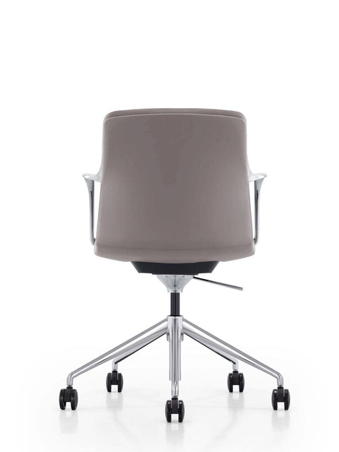 Modrest Sundar Modern Grey Mid Back Conference Office Chair
