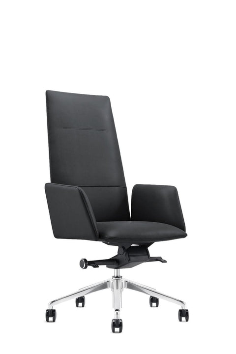 Modrest Tricia Modern Black High Back Executive Office Chair