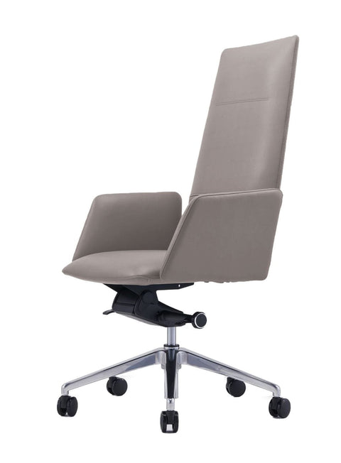 Modrest Tricia Modern Grey High Back Executive Office Chair