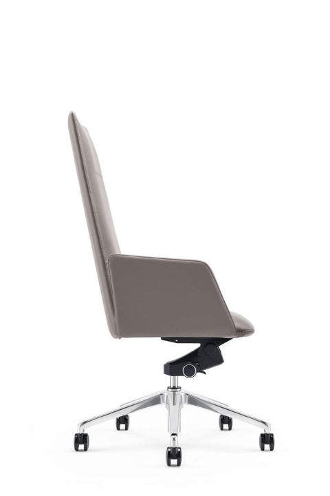 Modrest Tricia Modern Grey High Back Executive Office Chair